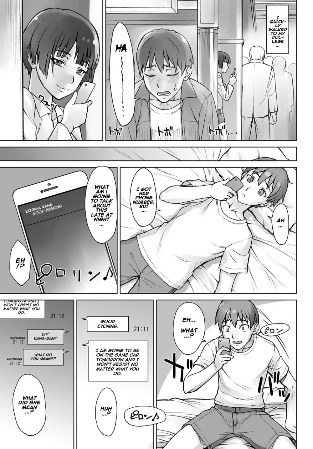 Hentai Manga Comic-Cheating Train Molester-Read-3